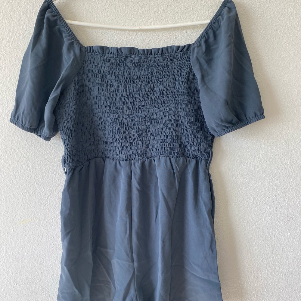 Elegant Blue Jumpsuit